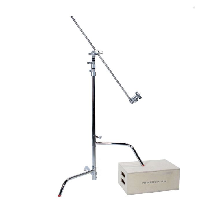 C-stand with boom arm