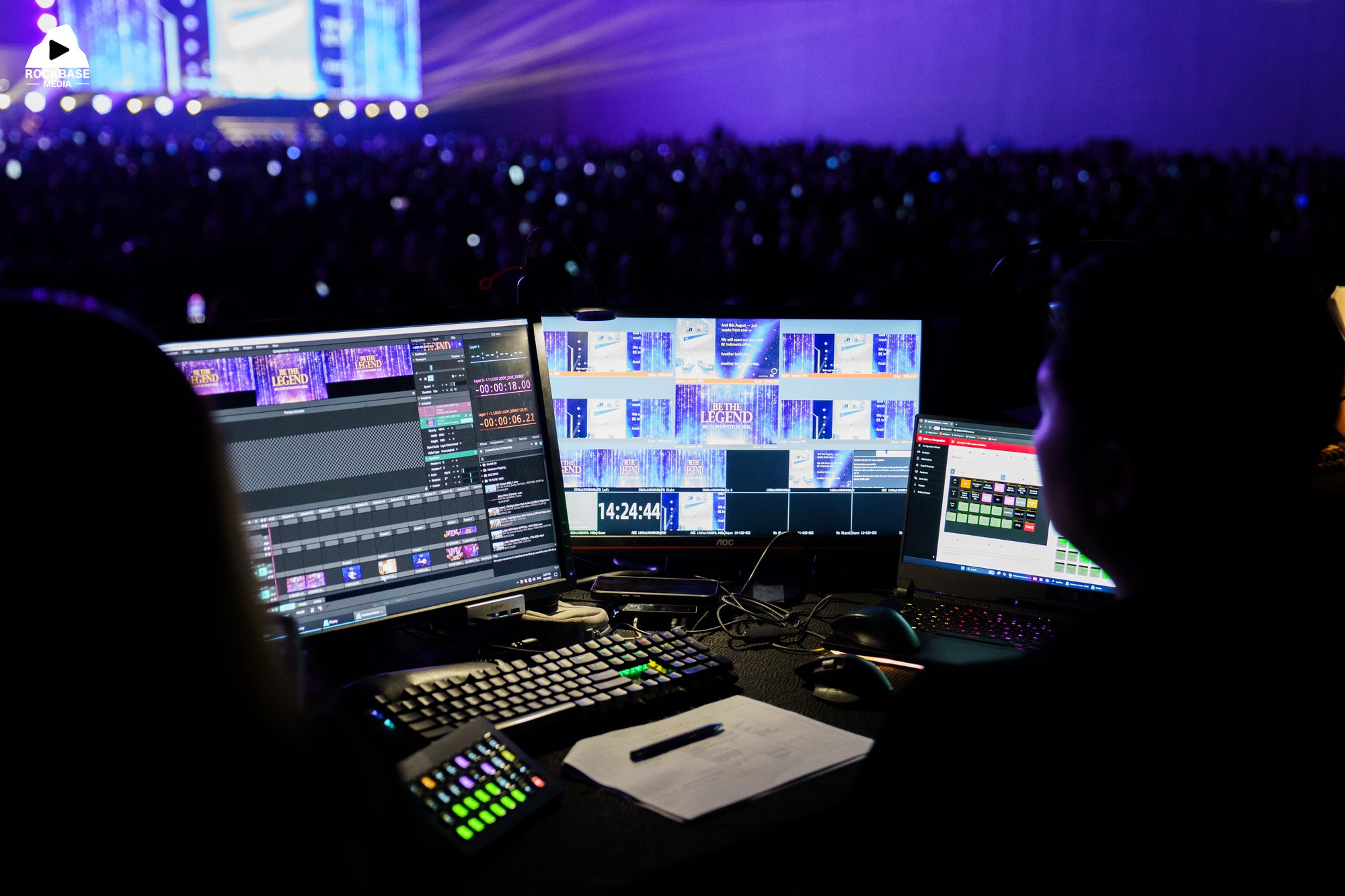 Multi-camera coverage at BE Convention 2025