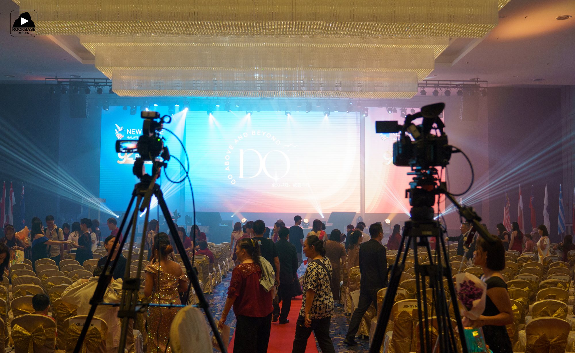Multi-camera crew at the New Image 92nd Anniversary